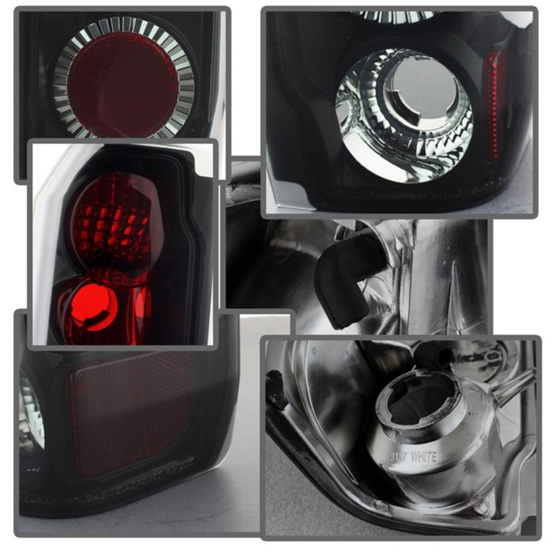 Spyder Auto - Euro Style Tail Lights - Black Smoke - 5078155 - MST Motorsports