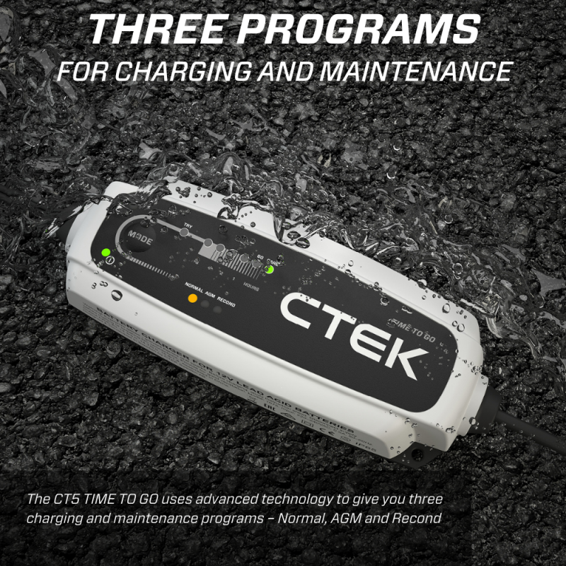 CTEK Power Inc - CTEK CT5 TIME TO GO 12V - 40-255 - MST Motorsports