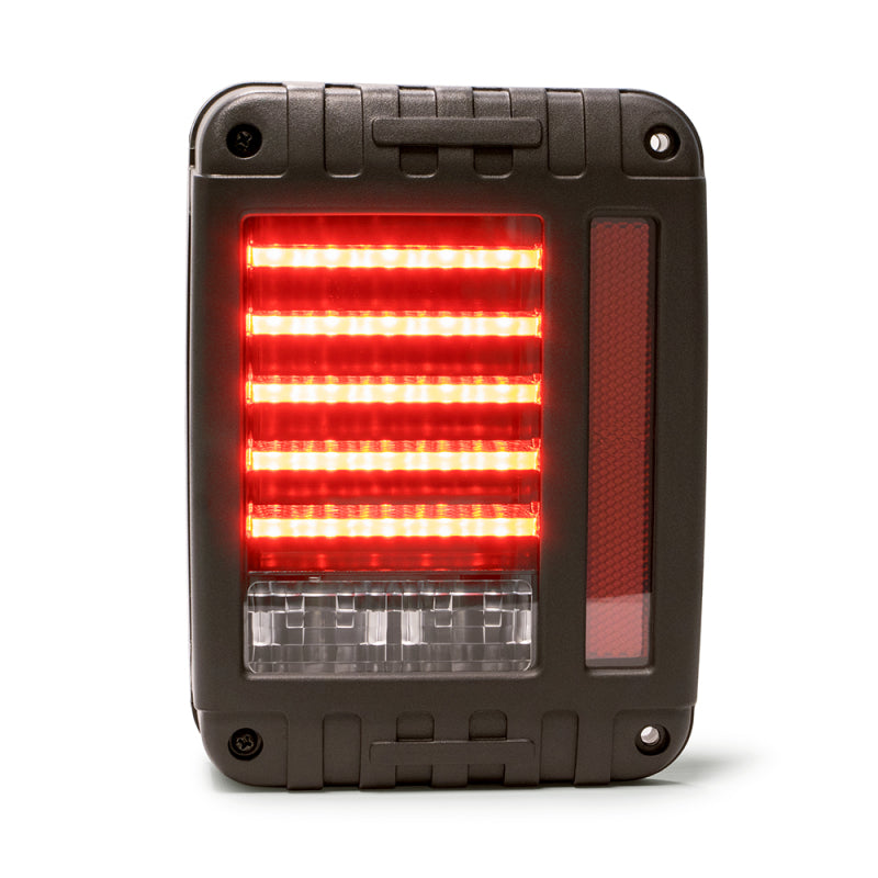 DV8 Offroad - 07-18 Jeep JK LED Tail Light; Horizontal - TLJK-01 - MST Motorsports