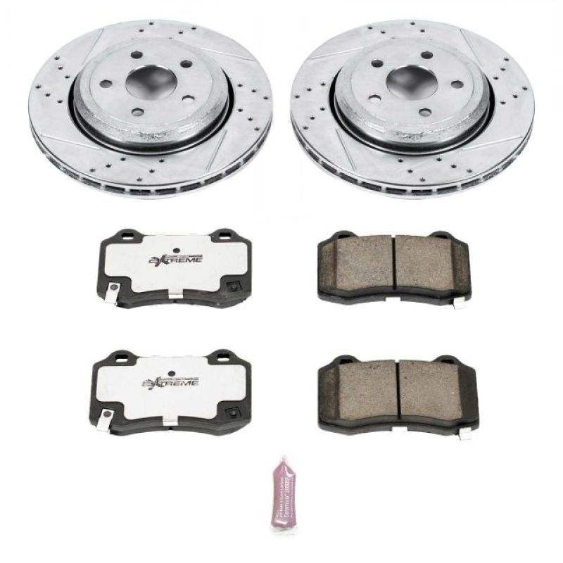 PowerStop - Power Stop 18-19 Dodge Durango Rear Z26 Street Warrior Brake Kit - K5956-26 - MST Motorsports