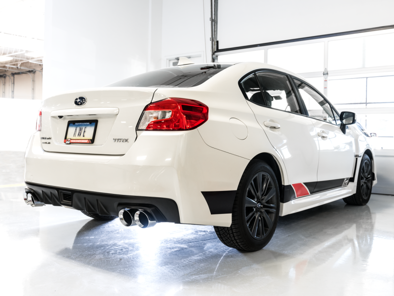 AWE Tuning - AWE Tuning 2015+ Subaru WRX VA Sedan Touring Edition Exhaust - Chrome Silver Tips (102mm) - 3015-42098 - MST Motorsports