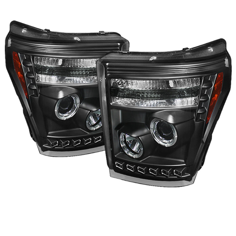 Spyder Auto - Projector Headlights - CCFL Halo - DRL - Black - High H1 - Low 9006 (included) - 5071729 - MST Motorsports