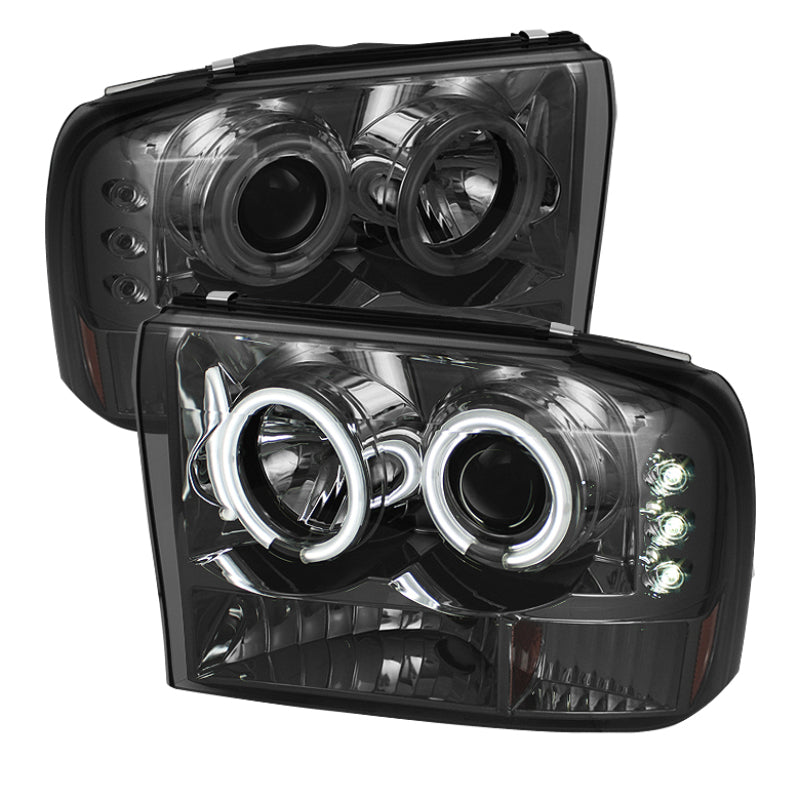 Spyder Auto - 1PC Projector Headlights - Version 2 - LED Halo - LED - Chrome - 5010360 - MST Motorsports