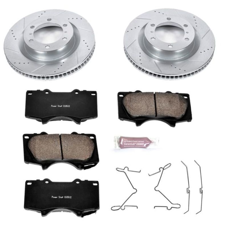 PowerStop - Power Stop 10-19 Lexus GX460 Front Z23 Evolution Sport Brake Kit - K5873 - MST Motorsports