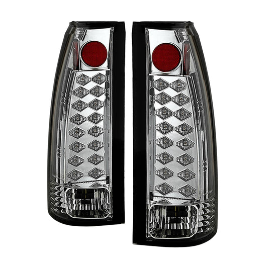 Spyder Auto - LED Tail Lights - Chrome - 5001368 - MST Motorsports