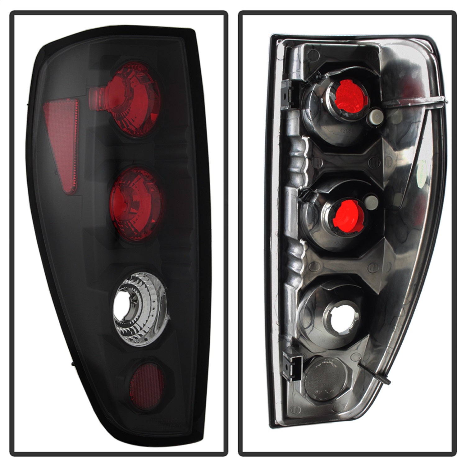 Spyder Auto - Euro Style Tail Lights - Black - 5001412 - MST Motorsports