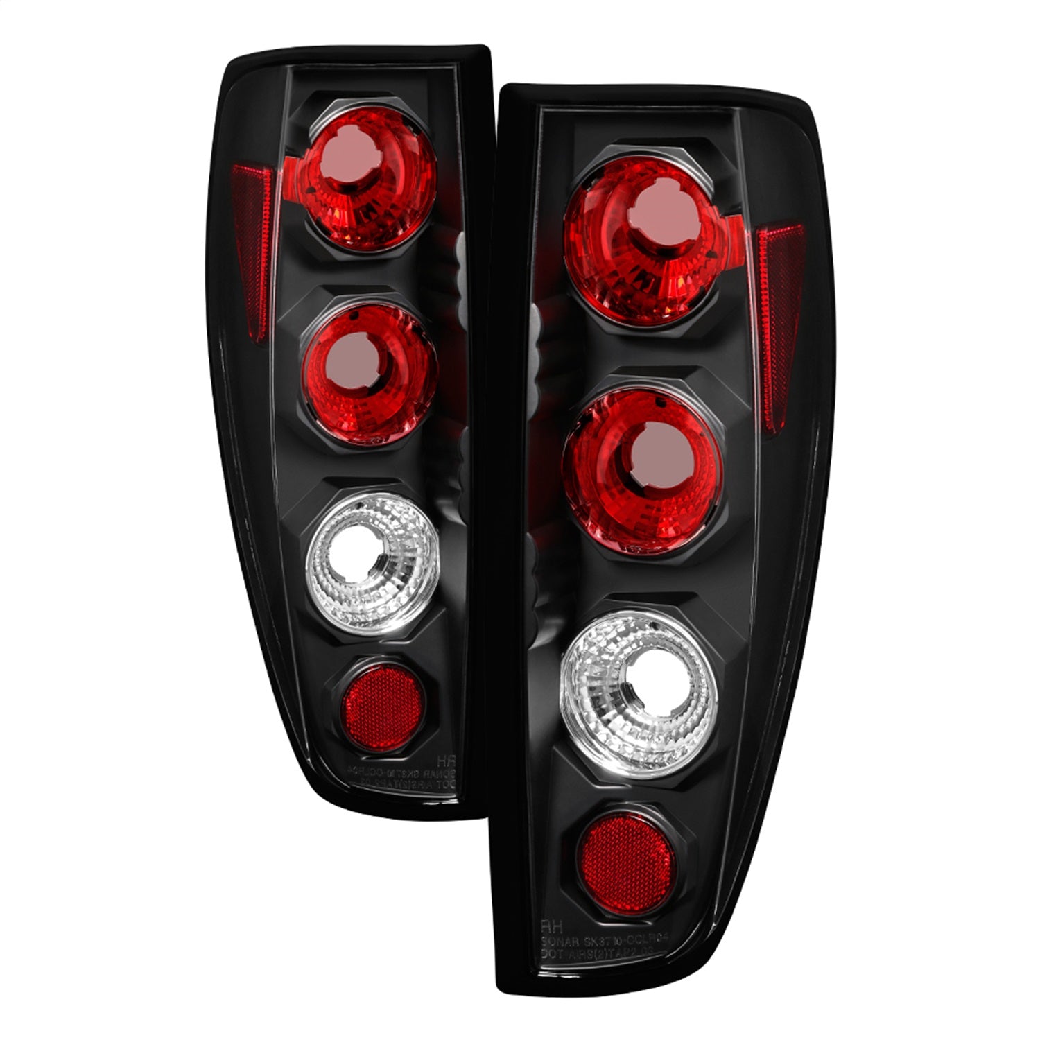 Spyder Auto - Euro Style Tail Lights - Black - 5001412 - MST Motorsports