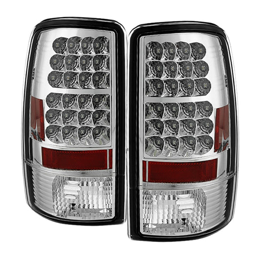 Spyder Auto - LED Tail Lights - Chrome - 5001535 - MST Motorsports