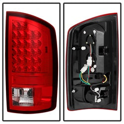 Spyder Auto - LED Tail Light - Red Clear - 5002570 - MST Motorsports