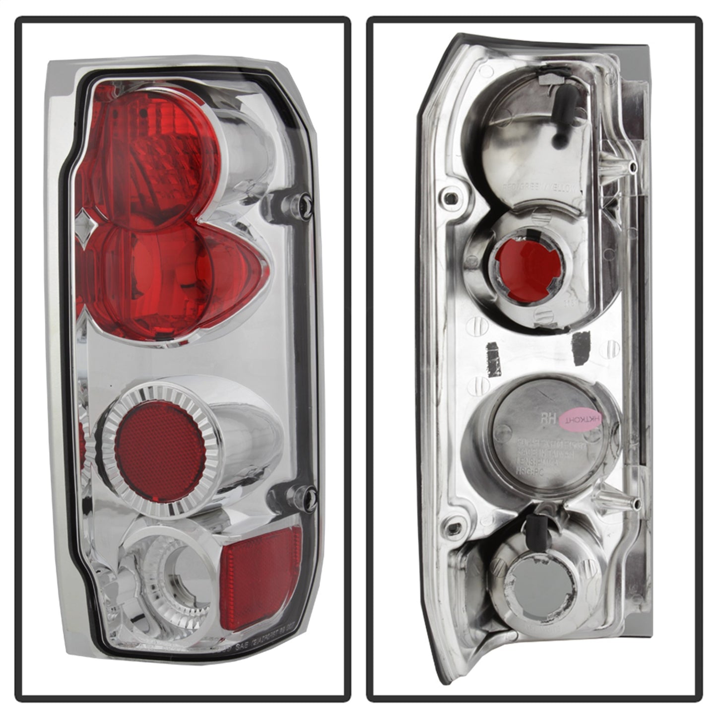 Spyder Auto - Euro Style Tail Lights - Chrome - 5003317 - MST Motorsports