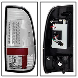 Spyder Auto - Tail Lights - Chrome - 5003904 - MST Motorsports