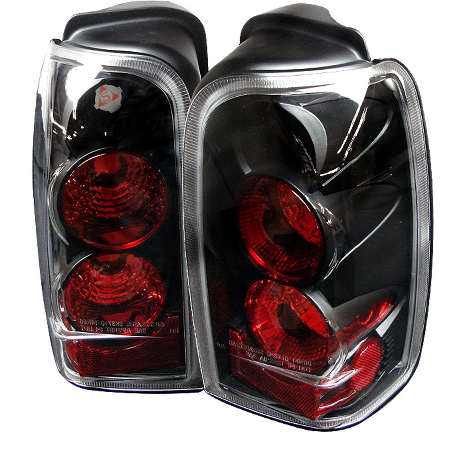 Spyder Auto - Euro Style Tail Lights - Black - 5007292 - MST Motorsports