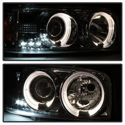 Spyder Auto - Projector Headlights - LED Halo - LED - Chrome - - 5009364 - MST Motorsports