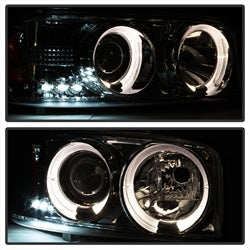 Spyder Auto - Projector Headlights - LED Halo - LED - Smoke - - 5009371 - MST Motorsports