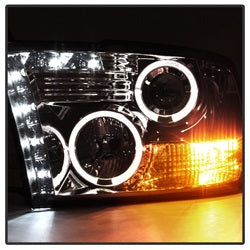 Spyder Auto - Projector Headlights - Halogen - LED Halo - LED - Smoke - Low H1 - 5010056 - MST Motorsports