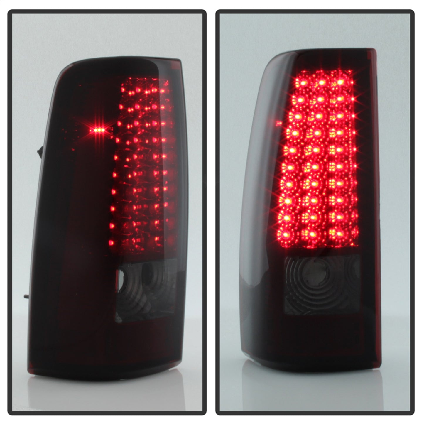 Spyder Auto - Xtune Chevy Silverado 1500/2500/3500 99-02 LED Tail Lights Red Smoke ALT-ON-CS99-LED-RS - 5011763 - MST Motorsports