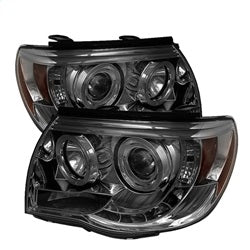 Spyder Auto - Projector Headlights - LED Halo - LED - Smoke - High H1 - Low H1 - 5011930 - MST Motorsports