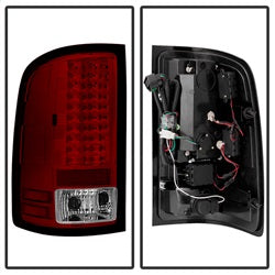 Spyder Auto - LED Tail Lights - Red Clear - 5014955 - MST Motorsports