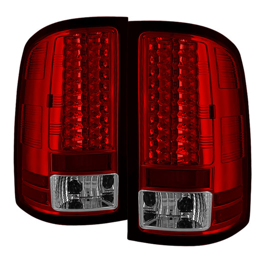 Spyder Auto - LED Tail Lights - Red Clear - 5014955 - MST Motorsports