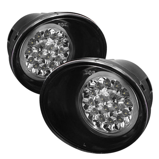 Spyder Auto - LED Fog Lights with Switch - Clear - 5015747 - MST Motorsports