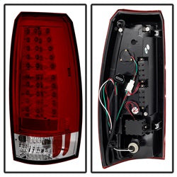 Spyder Auto - LED Tail Lights - Red Clear - 5032478 - MST Motorsports