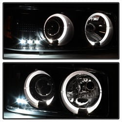 Spyder Auto - Projector Headlights - LED Halo - LED - Black Smoke - - 5078292 - MST Motorsports