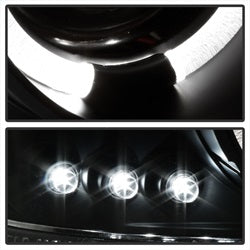 Spyder Auto - Projector Headlights - LED Halo - LED - Black Smoke - - 5078292 - MST Motorsports