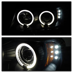 Spyder Auto - Projector Headlights - LED Halo - LED - Black Smoke - - 5078568 - MST Motorsports