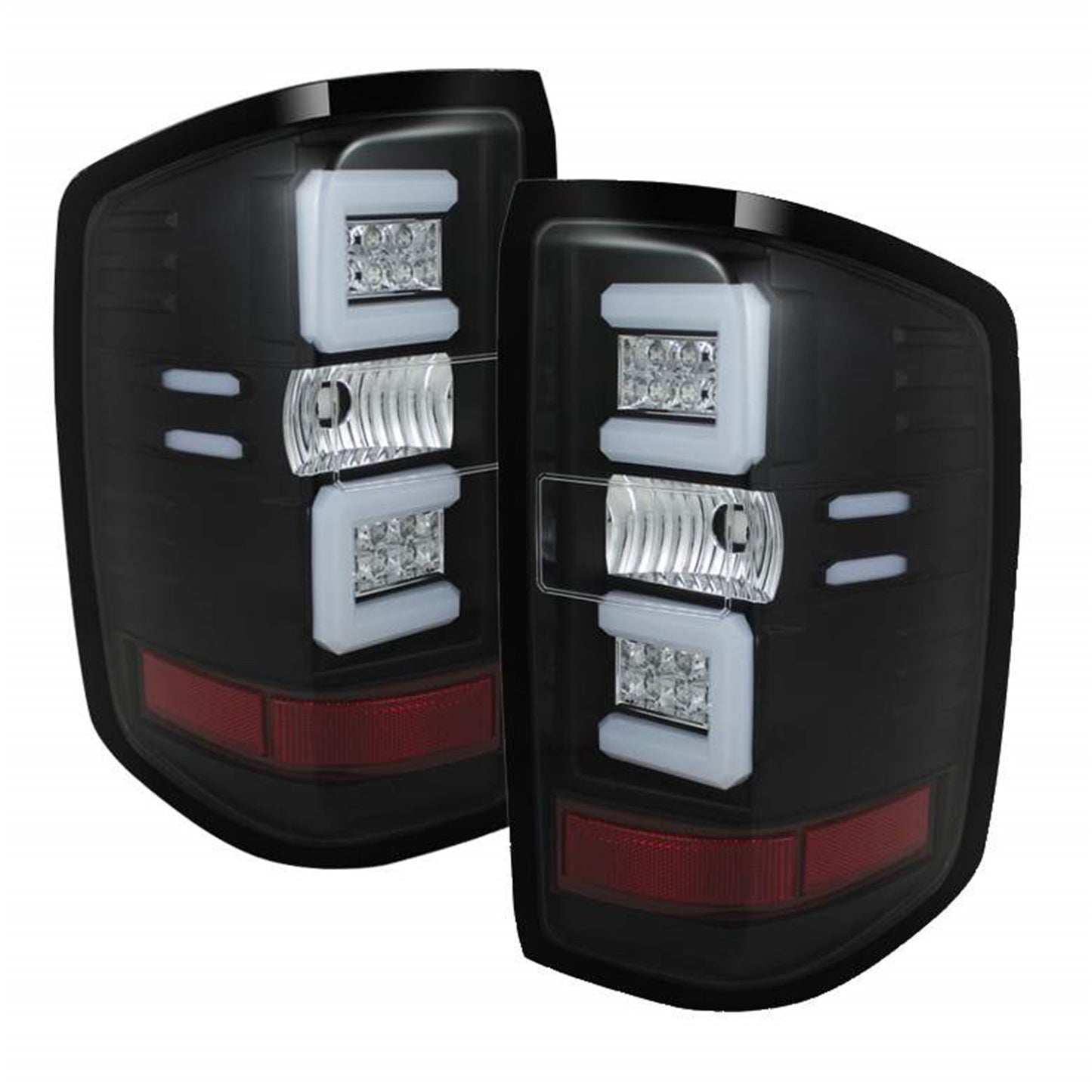 Spyder Auto - Light Bar LED Tail Lights - Black - 5079985 - MST Motorsports