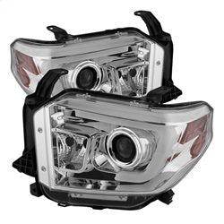 Spyder Auto - Projector Headlights - Light Bar DRL - Chrome - 5080141 - MST Motorsports