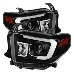 Spyder Auto - Projector Headlights - Light Bar DRL - Black - 5080158 - MST Motorsports