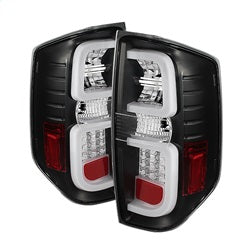 Spyder Auto - Light Bar LED Tail Lights - Black - 5080196 - MST Motorsports