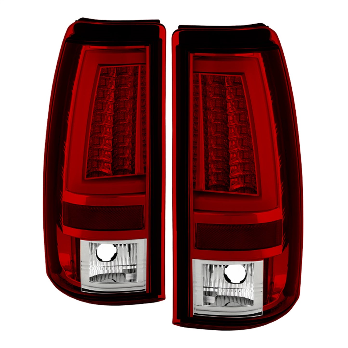 Spyder Auto - Version 2 LED Tail Lights - Red Clear - 5081872 - MST Motorsports