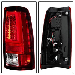 Spyder Auto - Version 2 LED Tail Lights - Red Clear - 5081926 - MST Motorsports