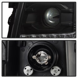 Spyder Auto - Version 2 Projector Headlights - LED DRL - Black - 5083524 - MST Motorsports