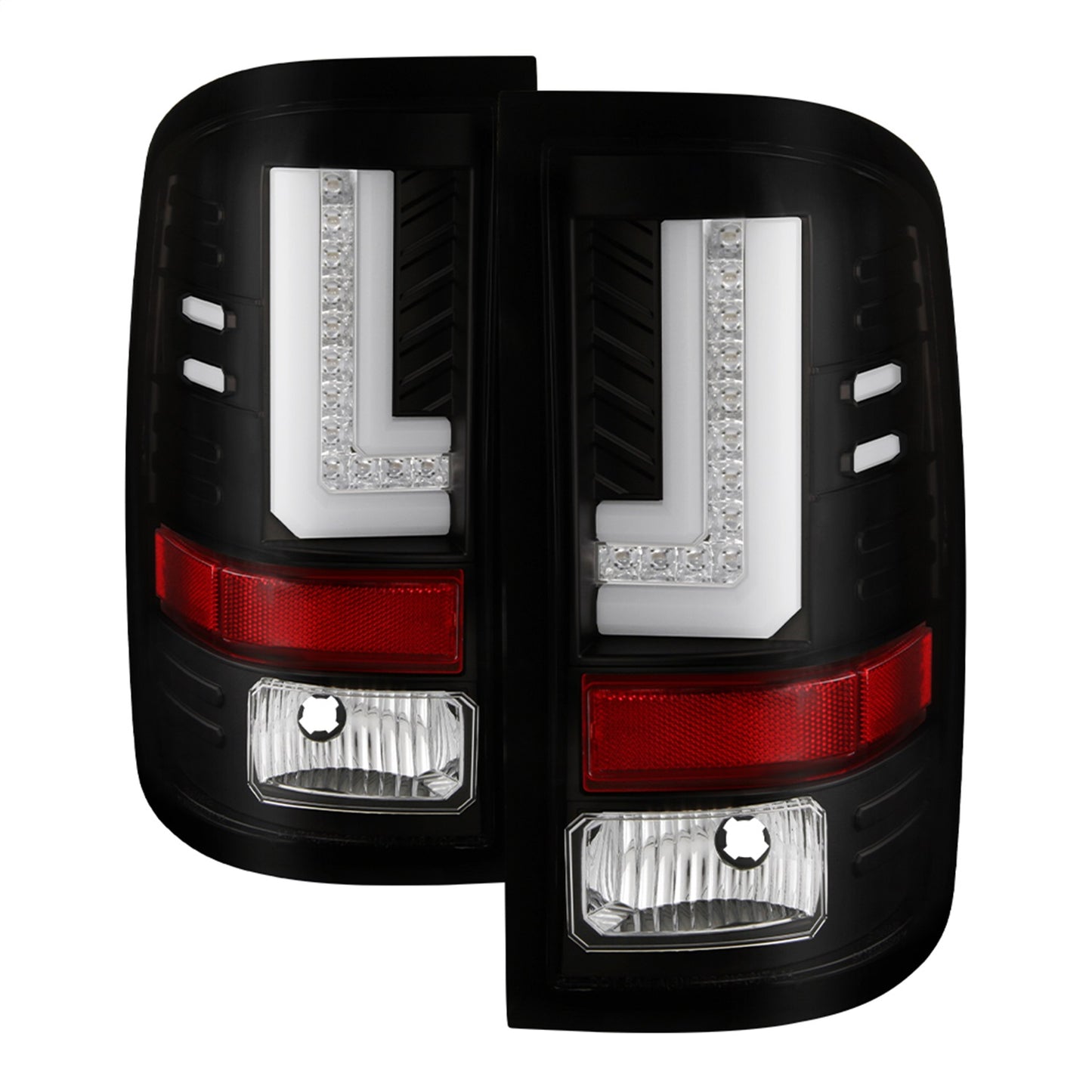 Spyder Auto - Light Bar LED Tail Lights - Black - 5083777 - MST Motorsports