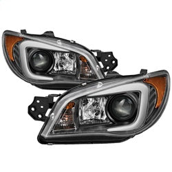 Spyder Auto - Projector Headlights - Xenon/HID - Light Bar DRL - Black - 5083913 - MST Motorsports