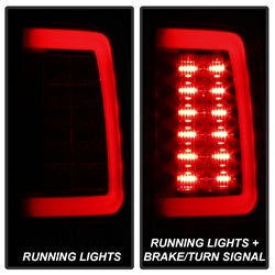 Spyder Auto - Light Bar LED Tail Lights - Incandescent Model only - Black Smoke - 5084033 - MST Motorsports