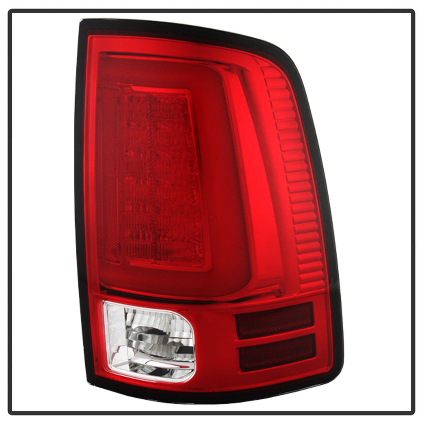 Spyder Auto - Light Bar LED Tail Lights - Incandescent Model only - Red Clear - 5084040 - MST Motorsports