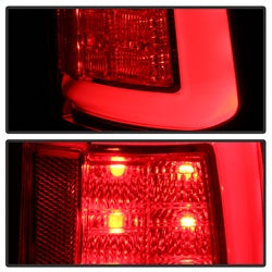 Spyder Auto - Light Bar LED Tail Lights - Incandescent Model only - Red Clear - 5084040 - MST Motorsports