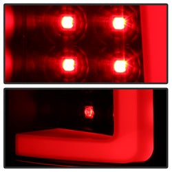 Spyder Auto - Version 3 Light Bar LED Tail Lights - Black - 5084088 - MST Motorsports