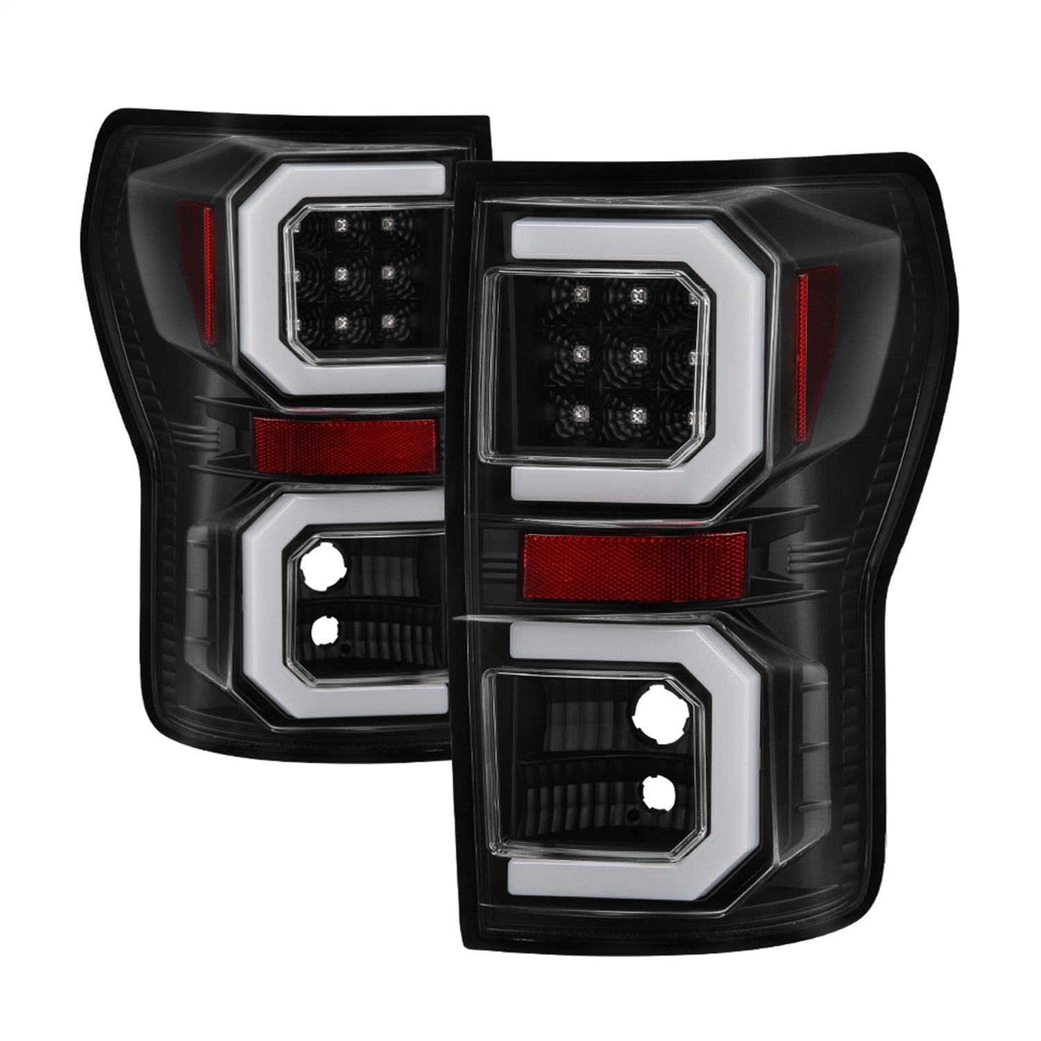 Spyder Auto - LED Tail lights - Black - 5085368 - MST Motorsports