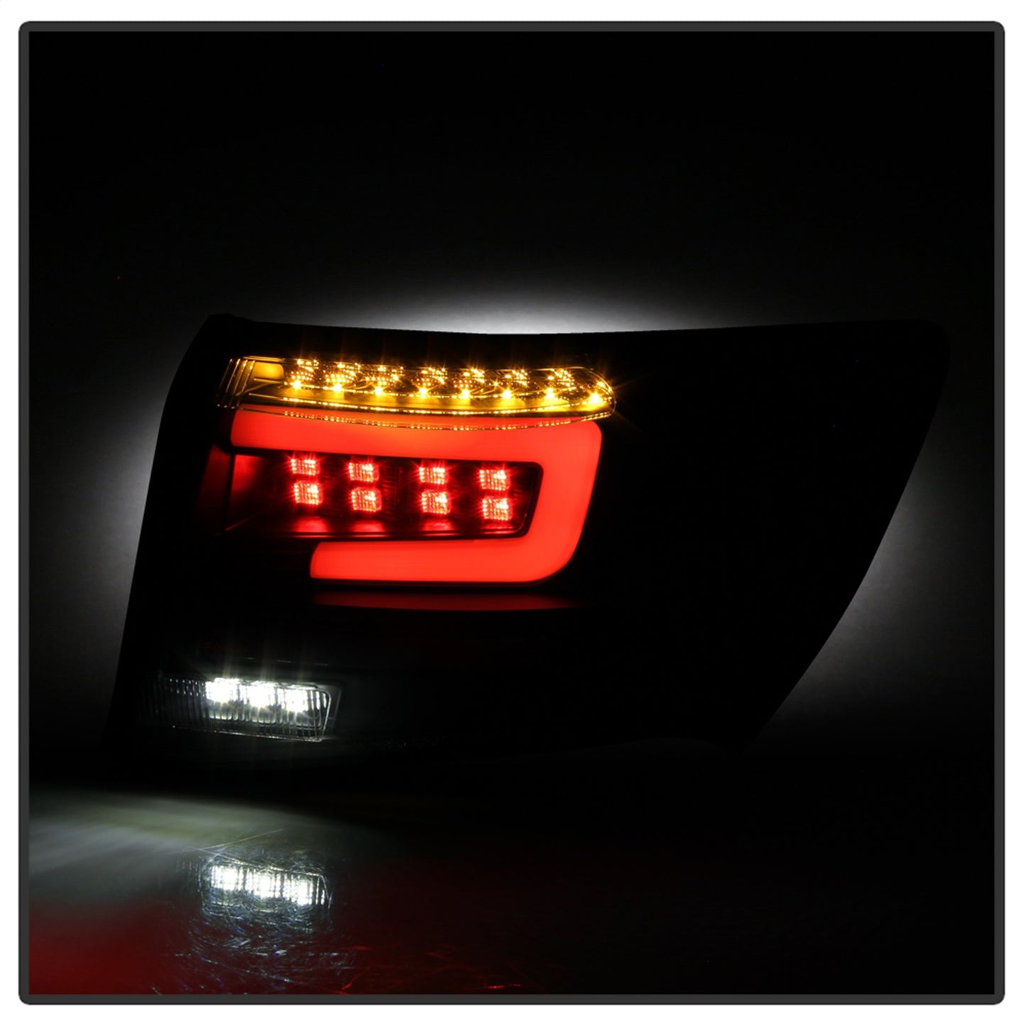 Spyder Auto - LED Tail Lights - Black Smoke - 5087980 - MST Motorsports