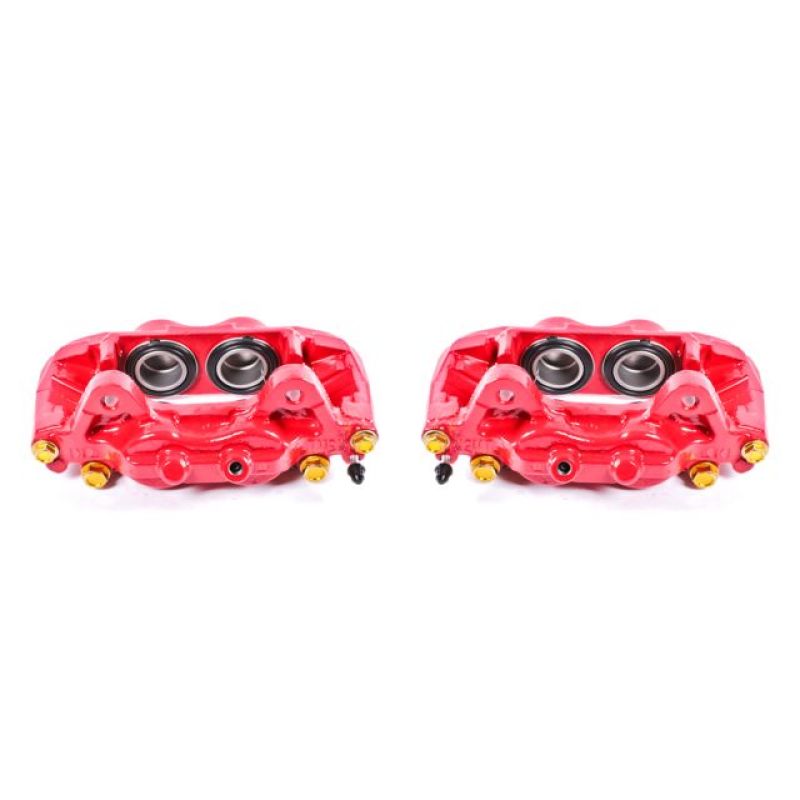 PowerStop - Power Stop 01-07 Toyota Sequoia Front Red Calipers w/o Brackets - Pair - S2712 - MST Motorsports