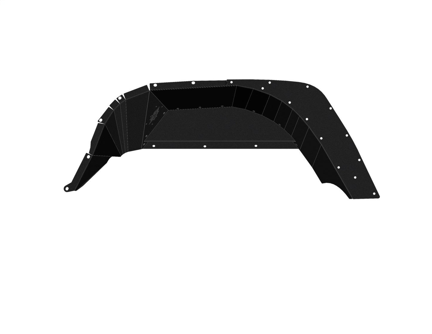 Road Armor - Road Armor 18-21 Jeep Gladiator JL Stealth Rear Fender Liner Body Armor - Black Steel - 520LFRSB - MST Motorsports