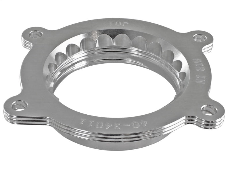 aFe - aFe Silver Bullet Throttle Body Spacer 14 Chevrolet Corvette V8 6.2L - 46-34011 - MST Motorsports