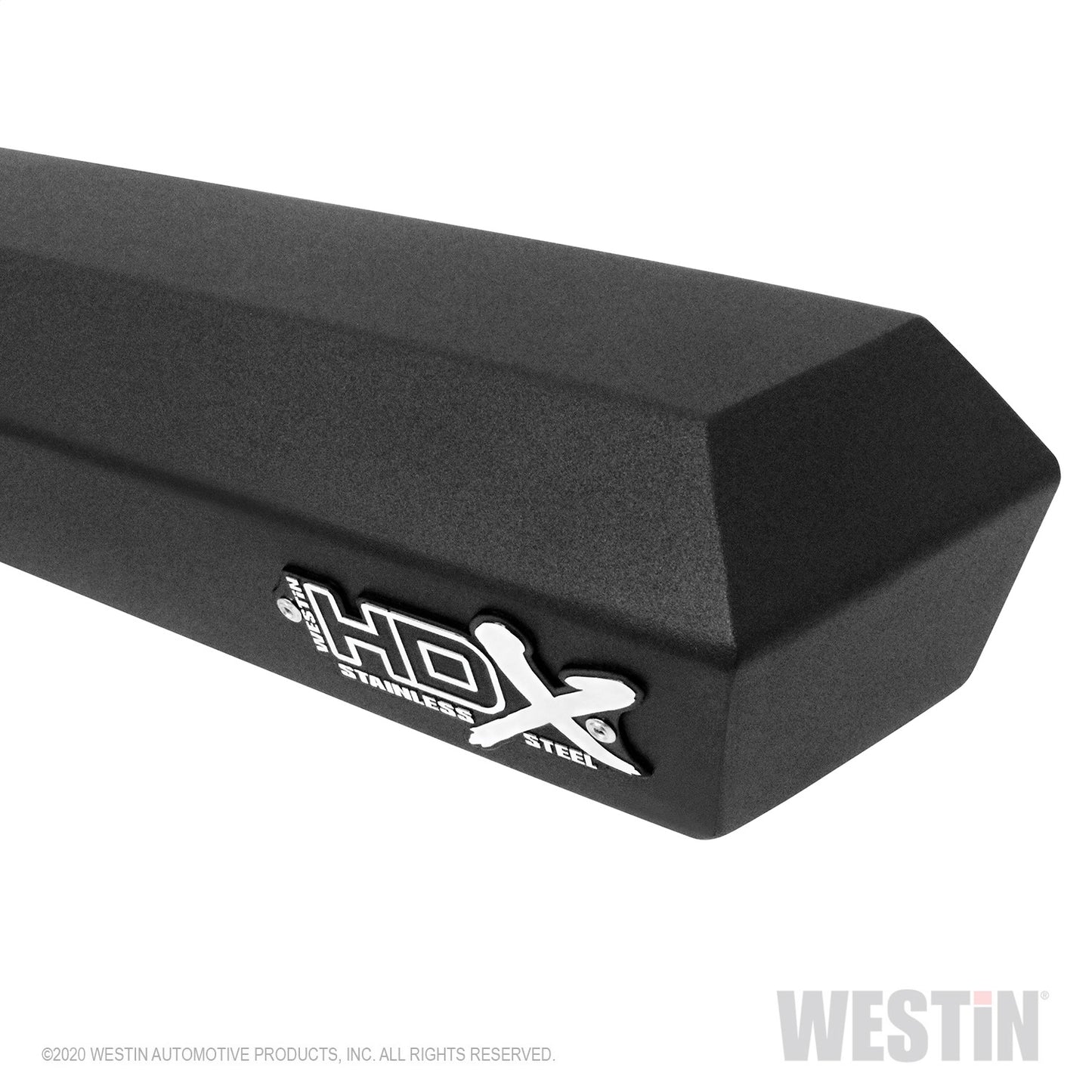 Westin - HDX Stainless Drop Nerf Step Bars; Textured Black; Stainless Steel; - 56-119552 - MST Motorsports