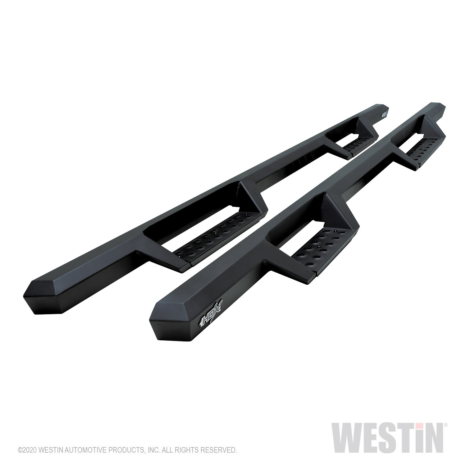 Westin - HDX Drop Nerf Step Bars; Textured Black; Steel; - 56-11955 - MST Motorsports