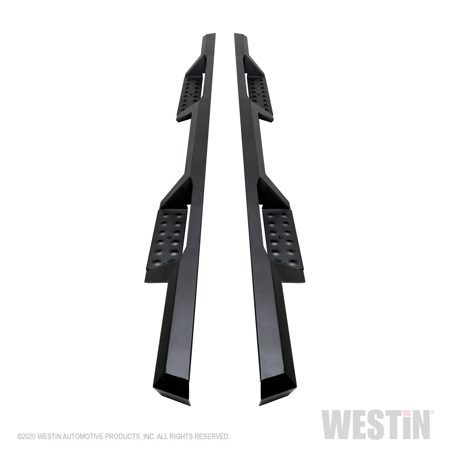 Westin - HDX Drop Nerf Step Bars; Textured Black; Steel; - 56-11955 - MST Motorsports