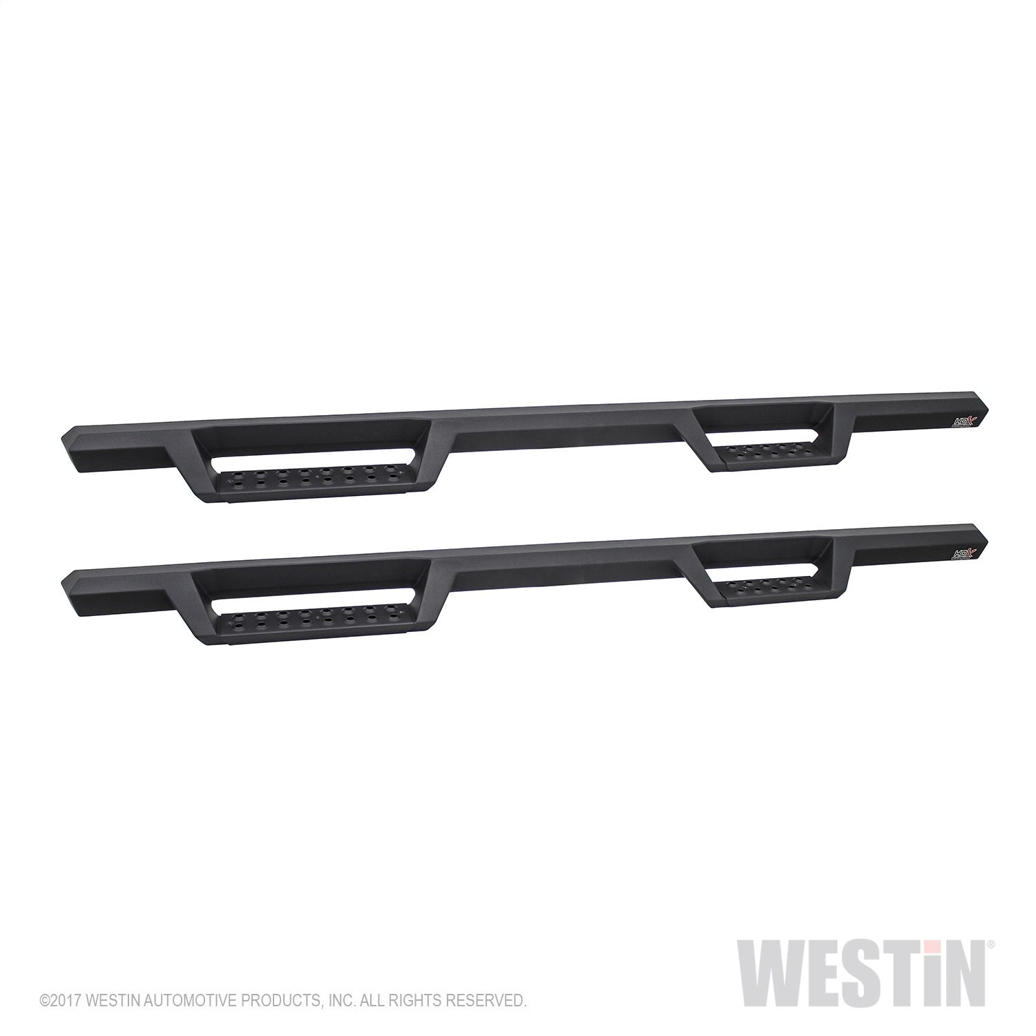 Westin - HDX Drop Nerf Step Bars; Textured Black Powder Coated Steel; Mount Kit Included; - 56-13835 - MST Motorsports